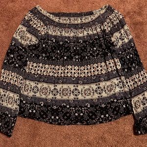 Cape Juby off the shoulder long sleeve, Size M, Worn Once